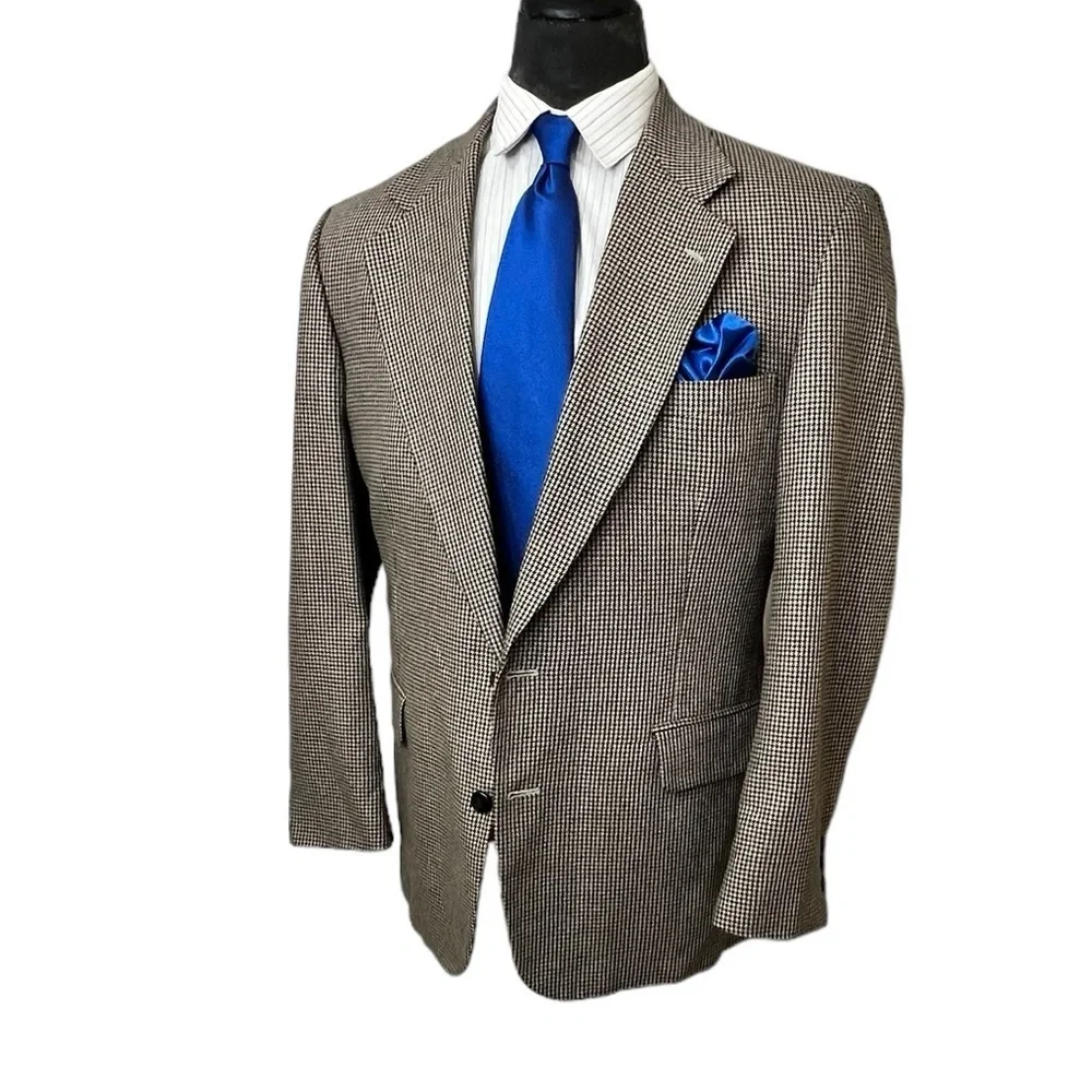 LANA MODA MENS LUXURY BLAZER MADE FROM IMPORTED FABRICS/ A WOOL☑️